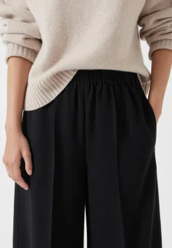 Petunia Pintuck Wide Leg Trousers