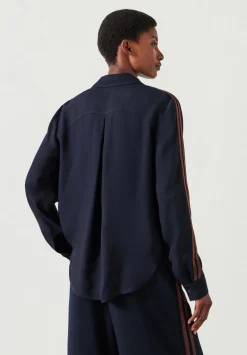 Petunia Side Stripe Shirt