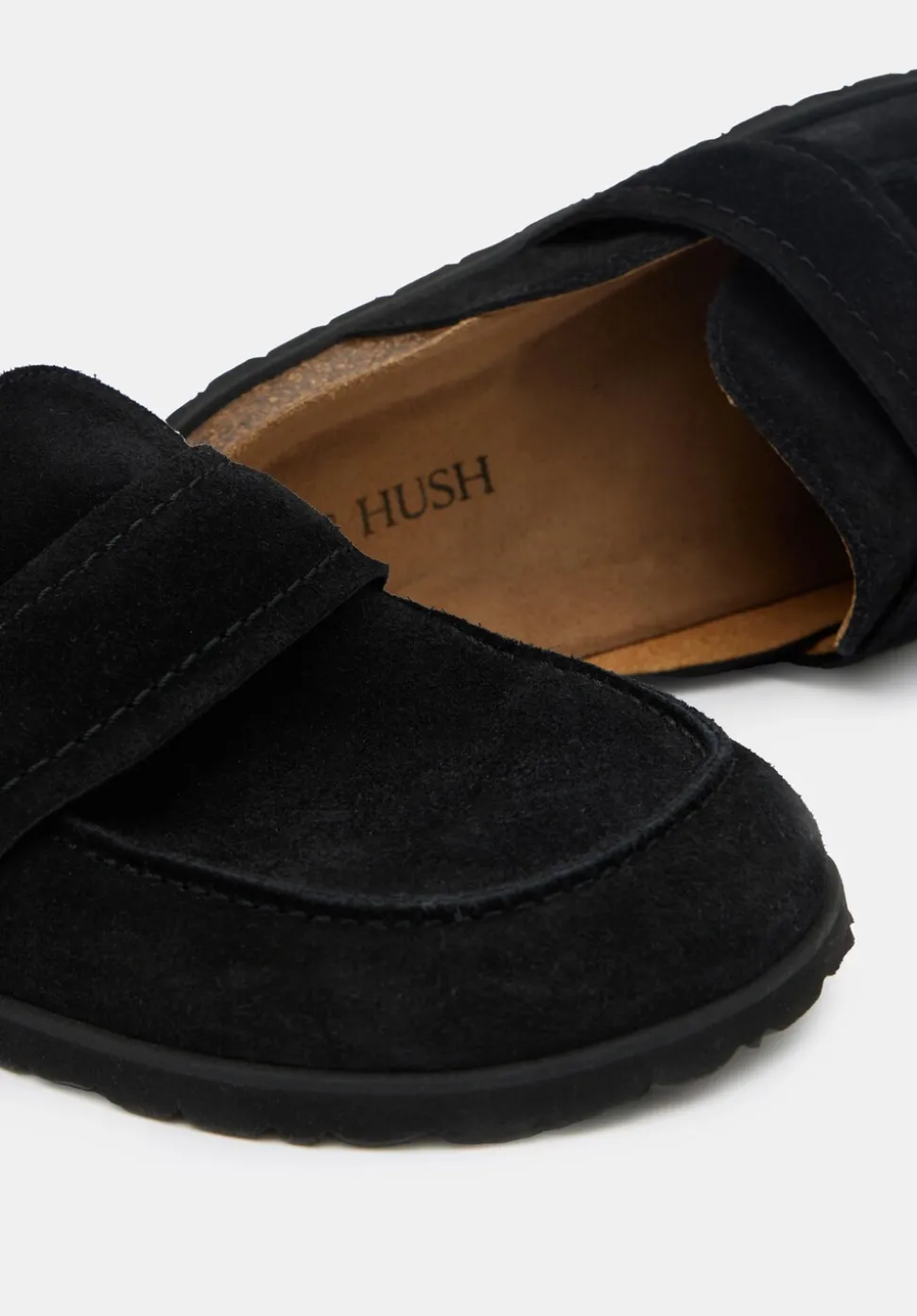 Pia Padded Suede Mules
