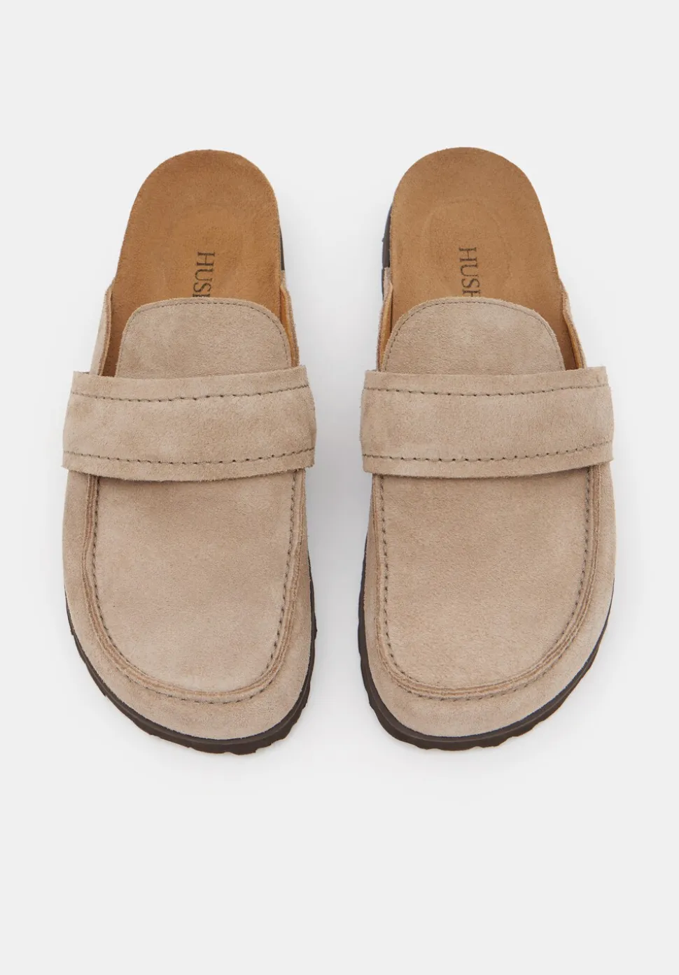 Pia Padded Suede Mules