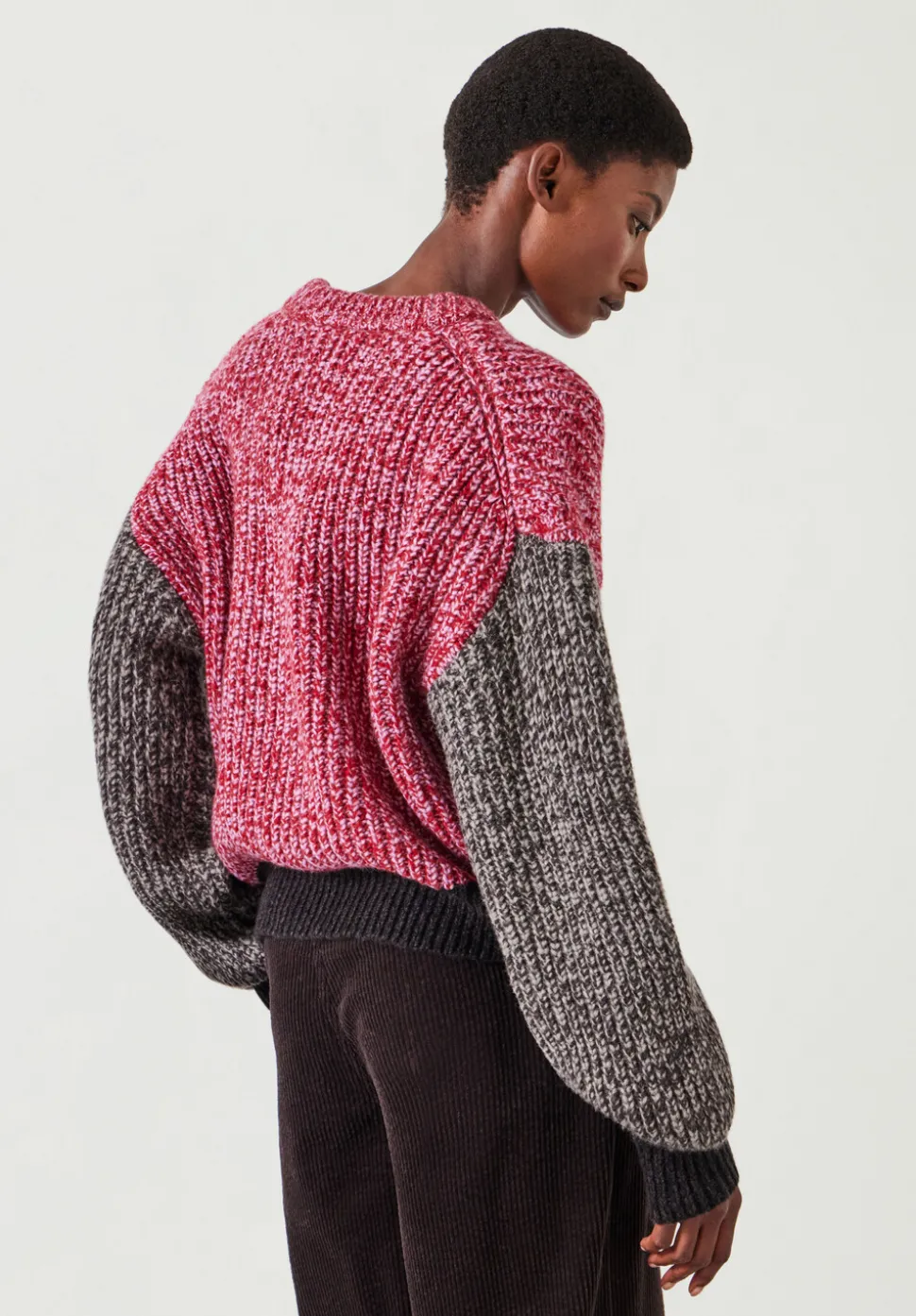 Pippa Wool Blend Colourblock Jumper