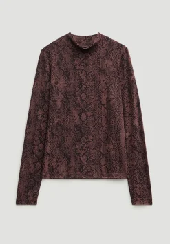 Printed Long Sleeve Top