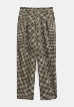 Printed Tapered Trousers