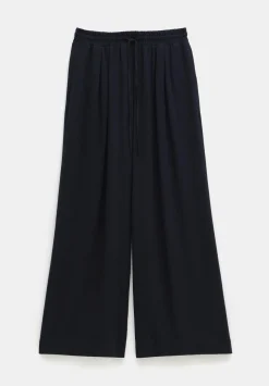 Prisha Wide Leg Pinstripe Trousers