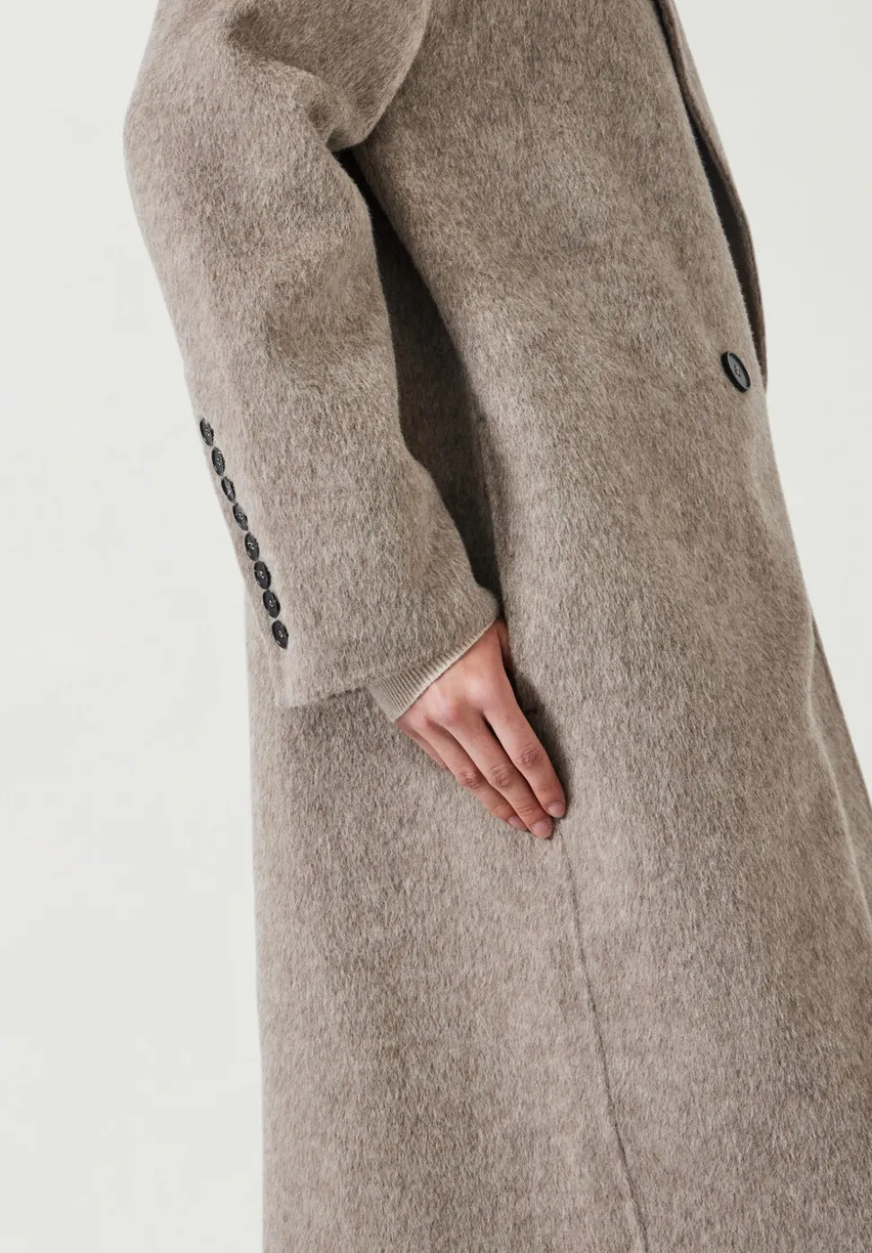 Pure Wool Double Faced Oversized Coat