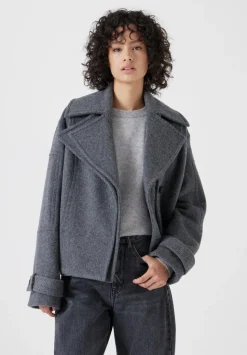 Pure Wool Double Lapel Jacket