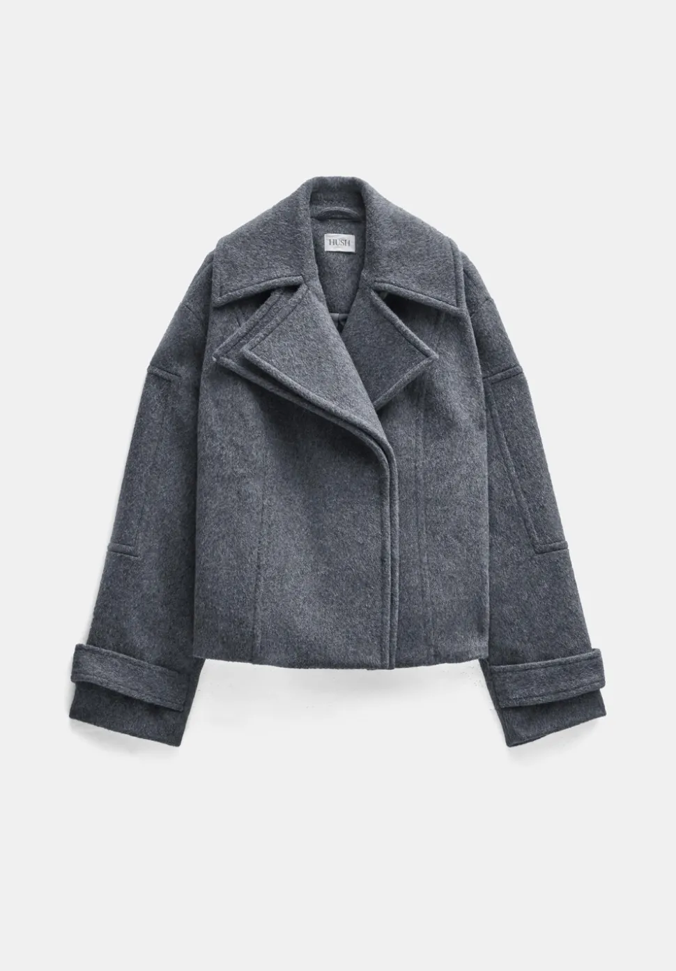 Pure Wool Double Lapel Jacket