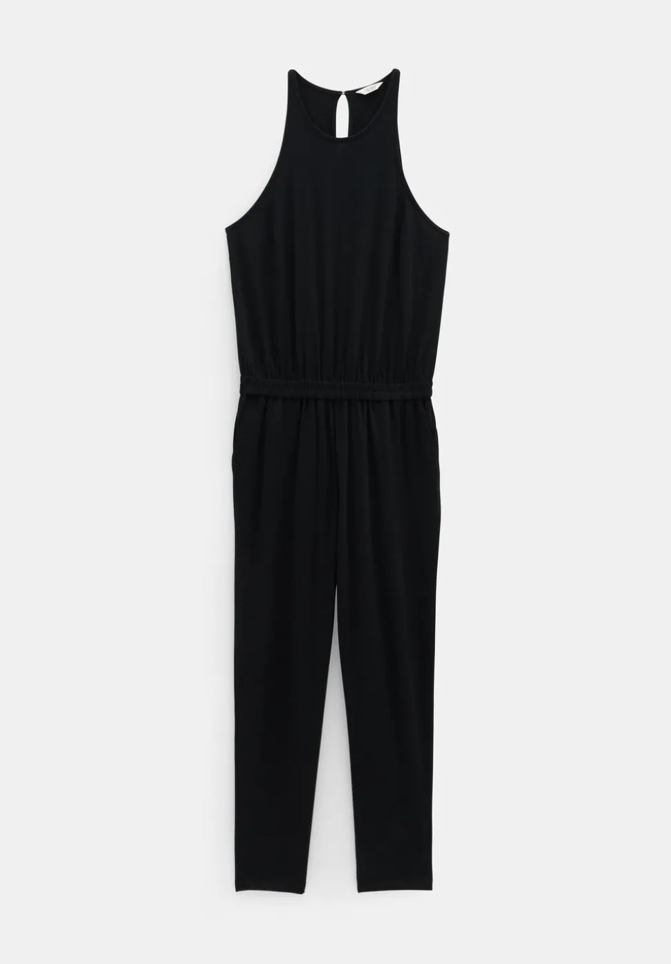 Racer Back Jersey Jumpsuit