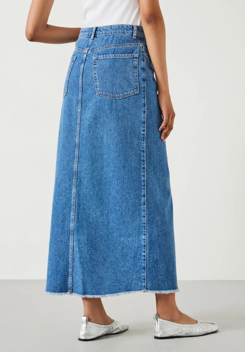 Rachelle Denim Maxi Skirt