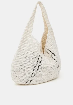 Raffia Oversized Tote Bag