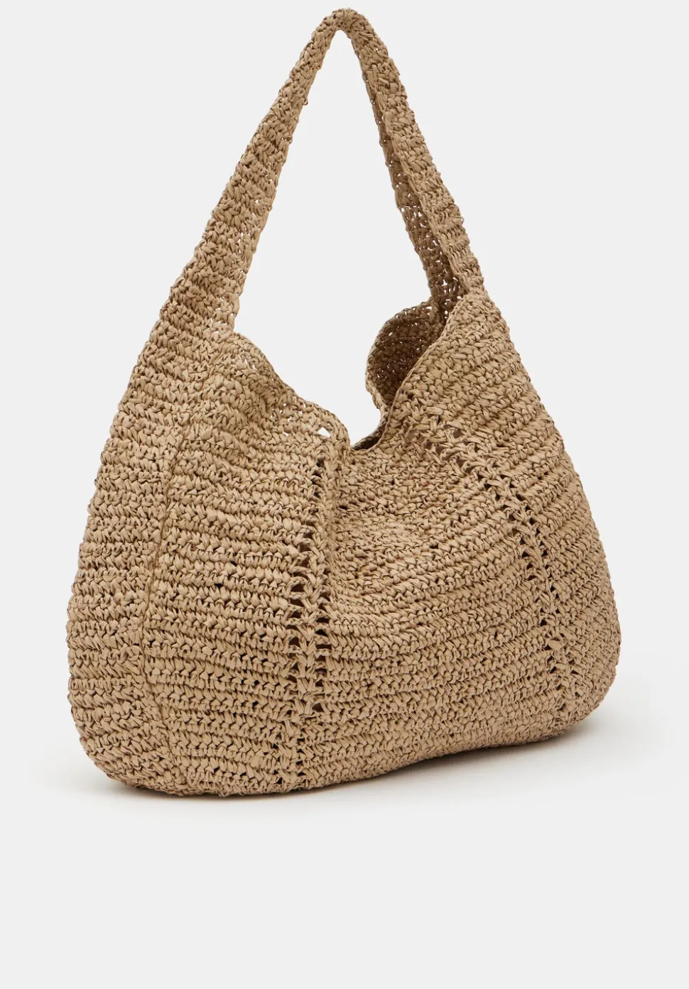 Raffia Oversized Tote Bag
