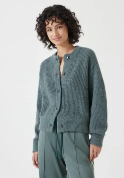Raven Wool Blend Cardigan