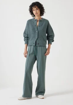 Raven Wool Blend Cardigan
