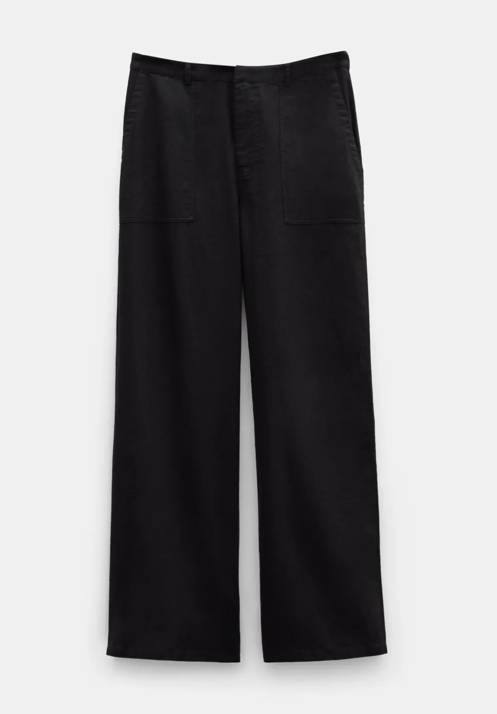Raye Linen Straight Leg Trousers