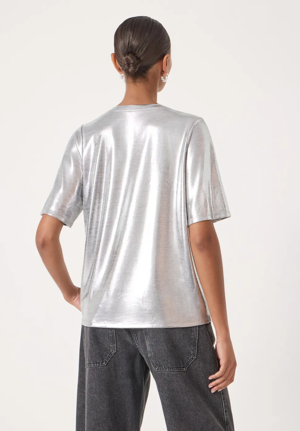 Reece Silver Metallic Sub T-Shirt
