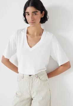 Reece V Neck Drapey T-Shirt
