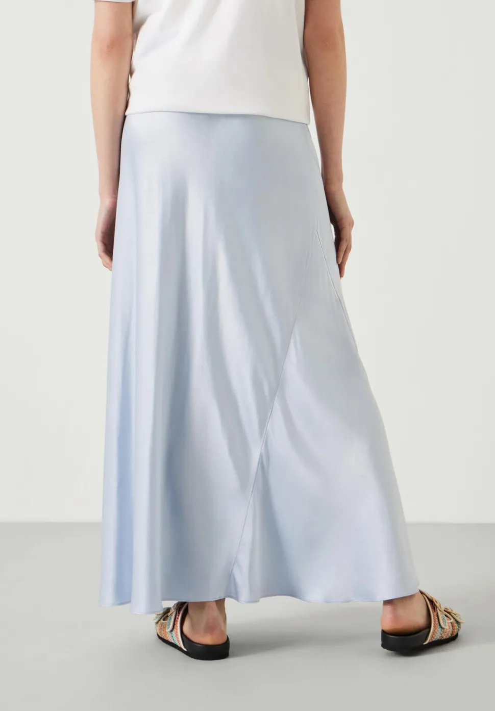 Remi Satin Maxi Skirt