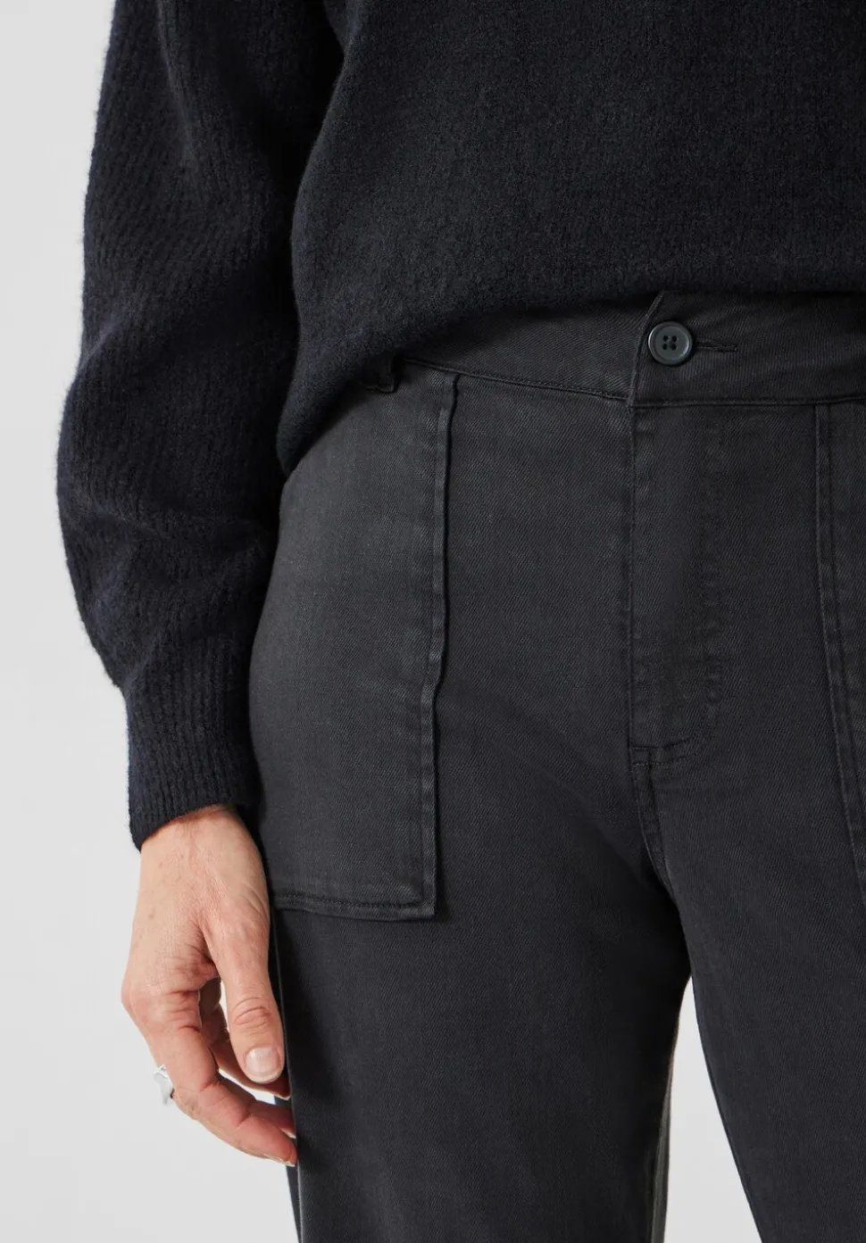Riley Washed Cargo Trousers