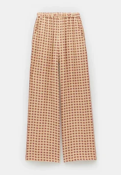 Rita Printed Wide Leg Trousers