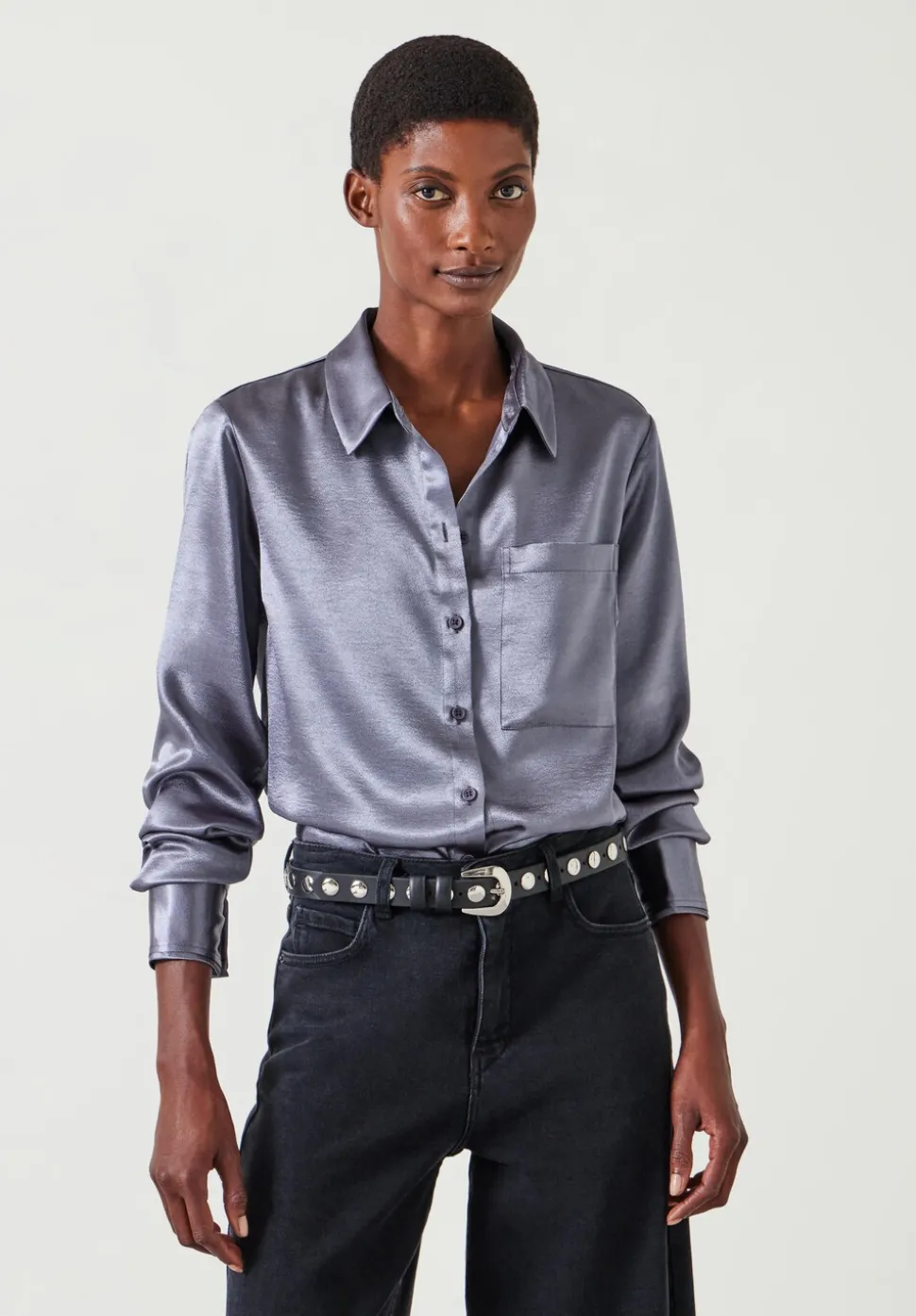 Rita Satin Shirt