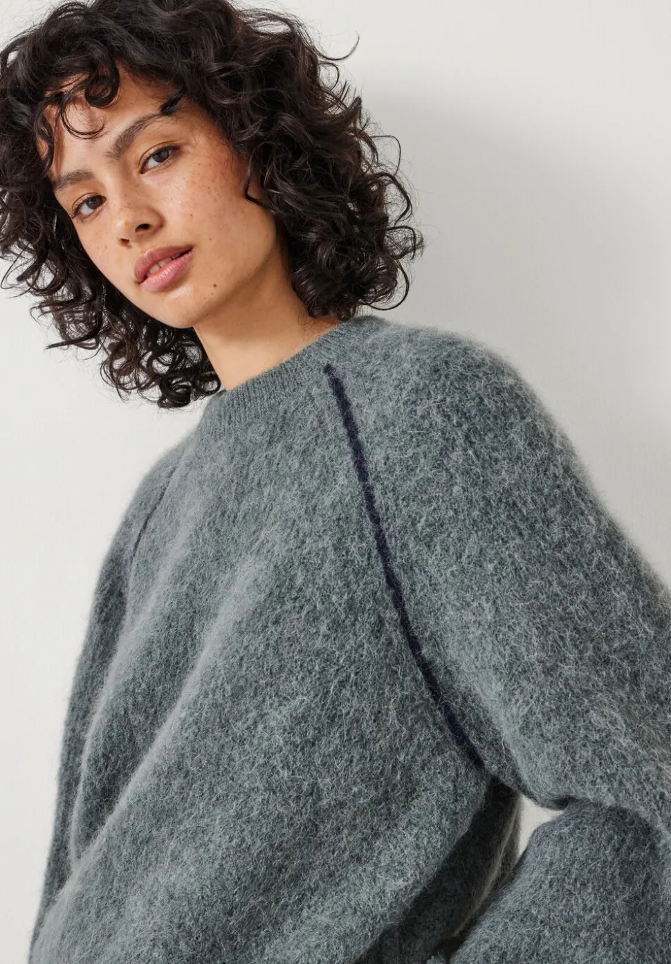 River Brushed Boxy Jumper