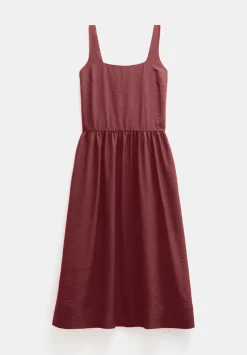 Romi Technical Sleeveless Midi Ballerina Dress