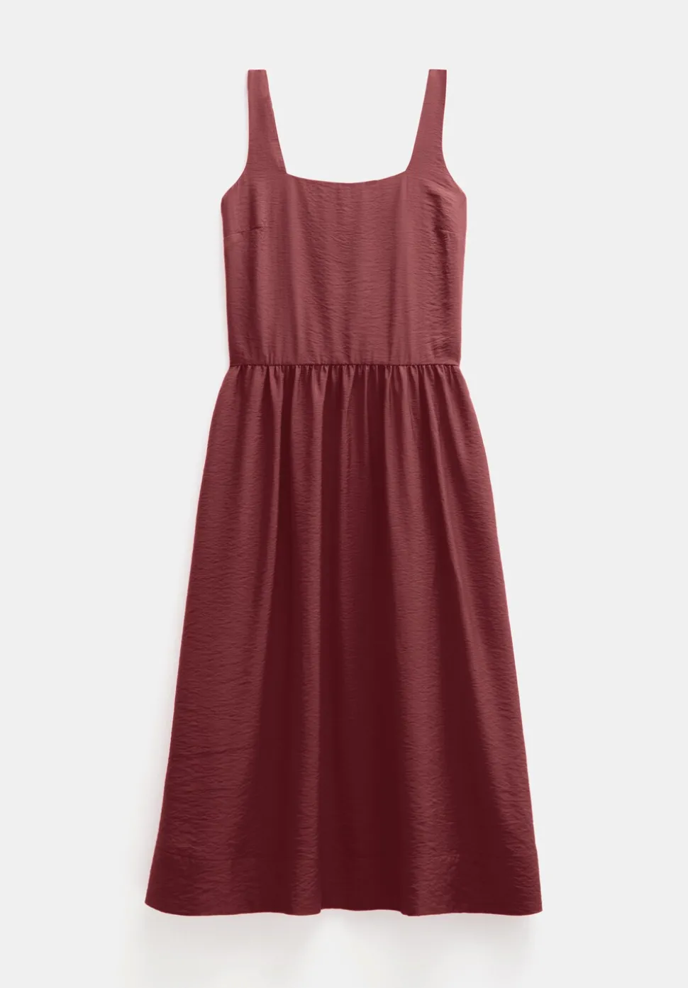 Romi Technical Sleeveless Midi Ballerina Dress