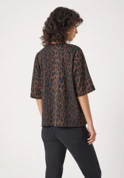 Romina Leopard Print T-Shirt