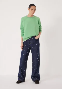 Romy Embroidered Floral Jeans