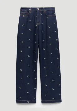 Romy Embroidered Floral Jeans