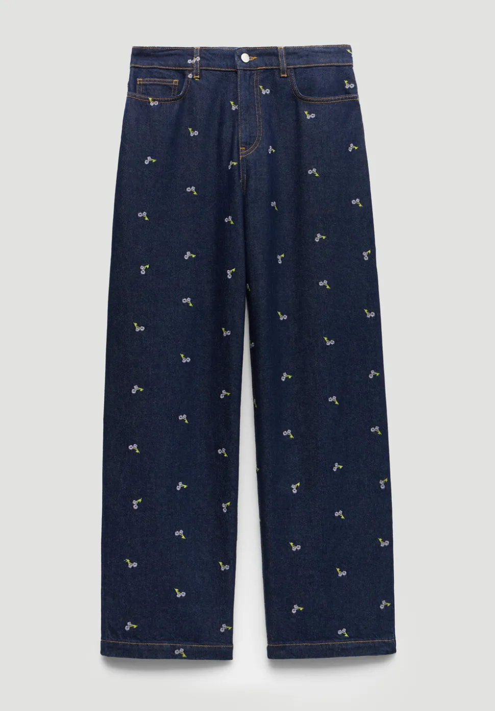 Romy Embroidered Floral Jeans