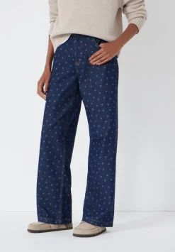 Romy Laser Spot Print Jeans