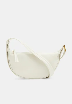 Rory Crescent Leather Crossbody Bag