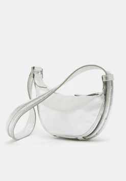 Rory Crescent Leather Crossbody Bag