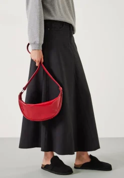 Rory Crescent Leather Crossbody Bag