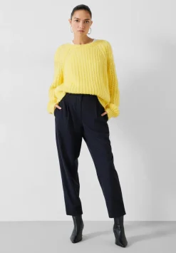 Ruby Check Wool Blend Trousers