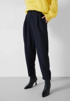 Ruby Check Wool Blend Trousers