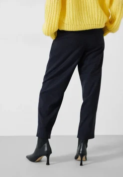 Ruby Check Wool Blend Trousers