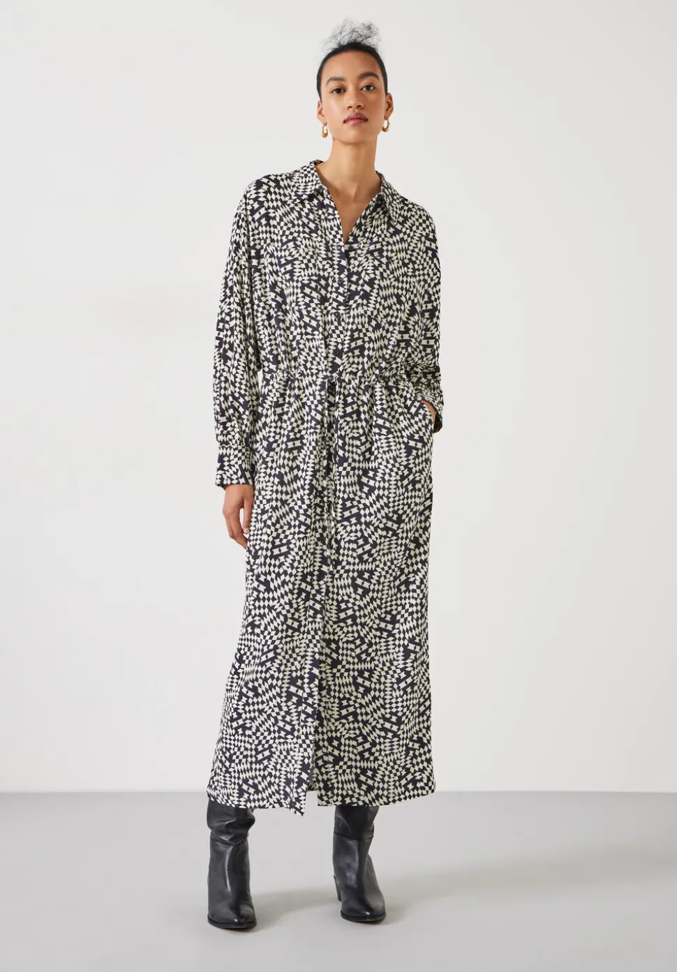 Sabrina Relaxed Maxi Shirt Dress
