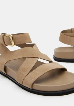 Sadie Suede Footbed Sandal