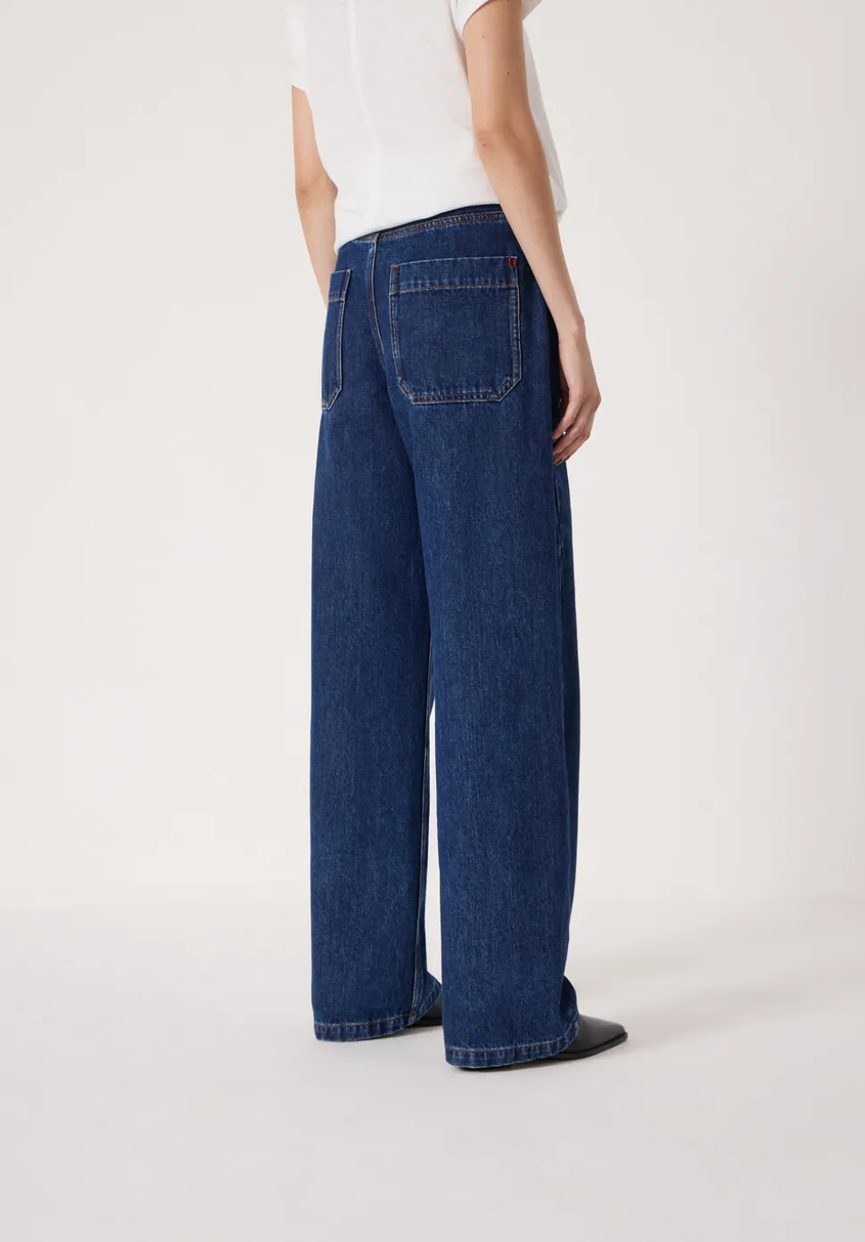 Saskia Straight Seamed Jeans
