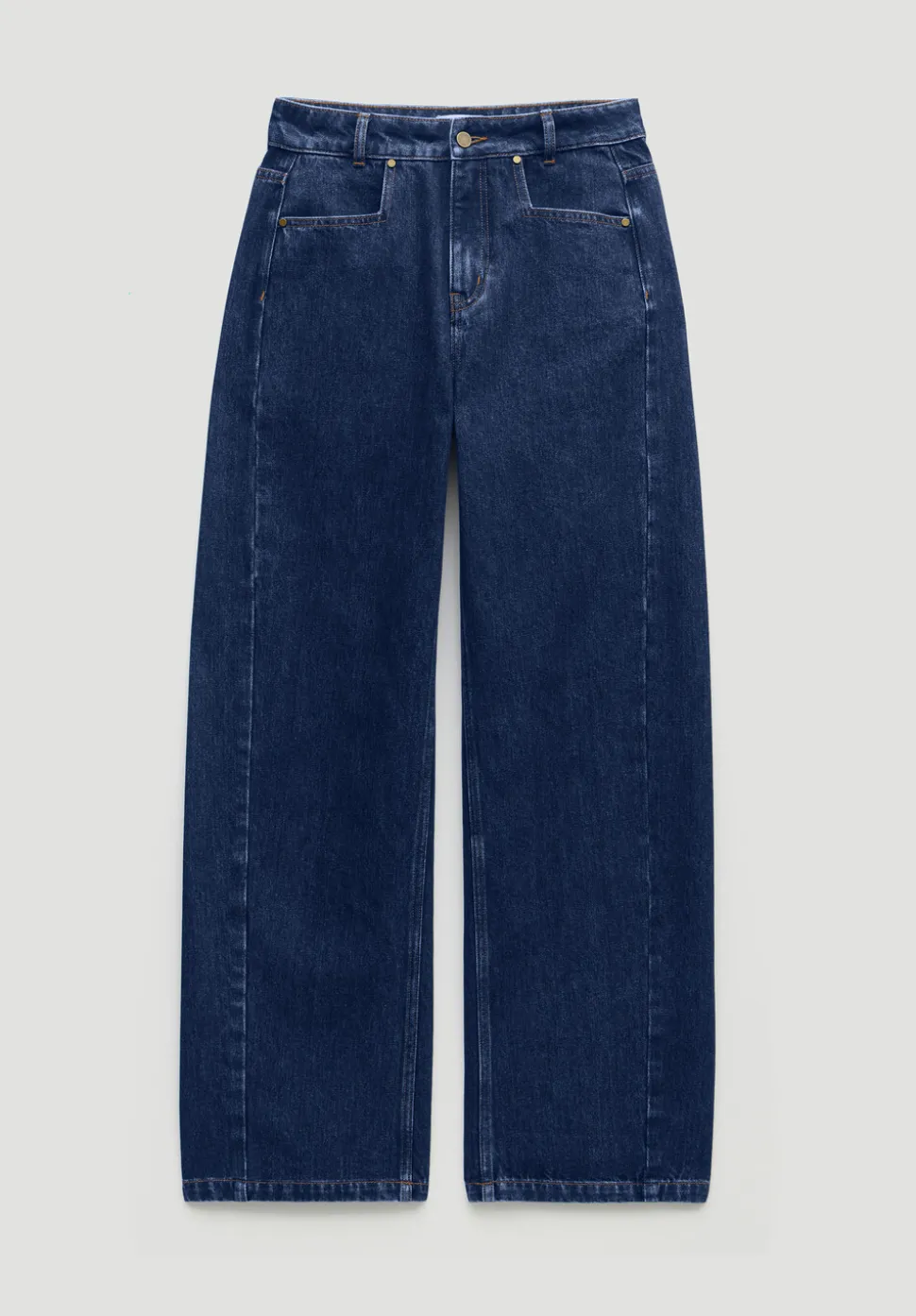 Saskia Straight Seamed Jeans