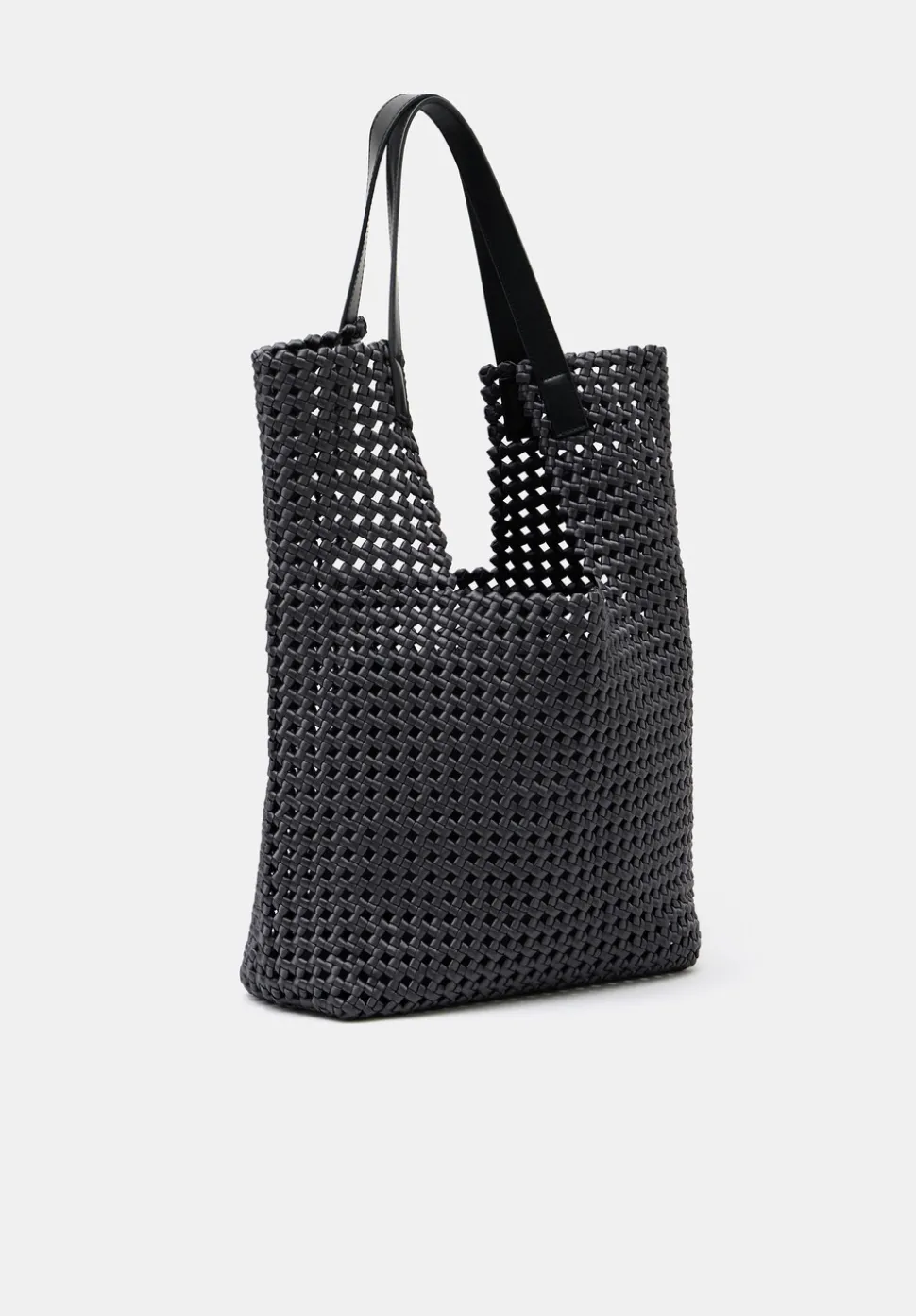 Satin Weave Tote Bag