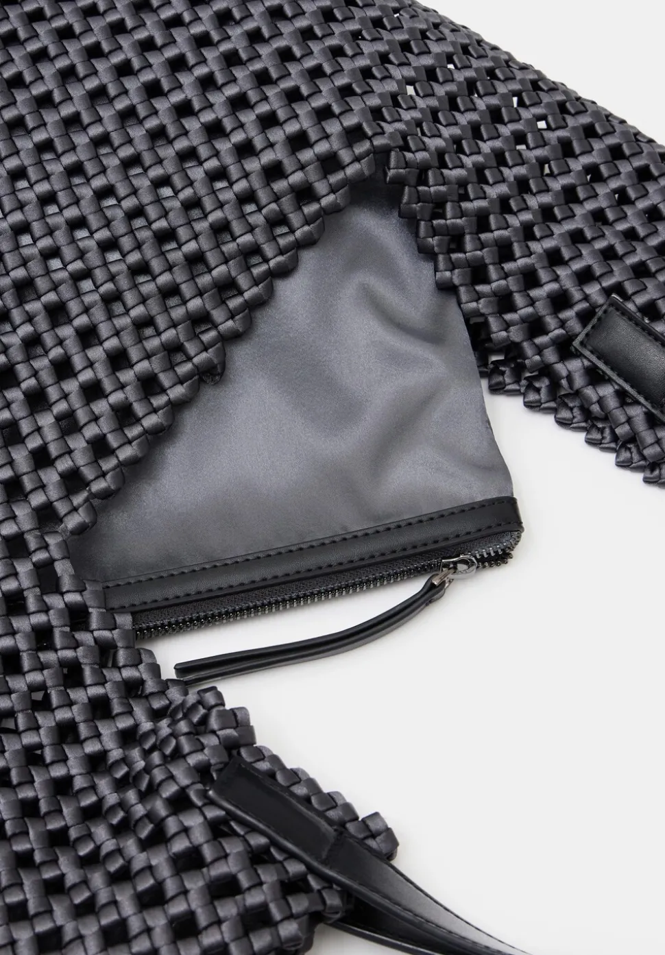 Satin Weave Tote Bag