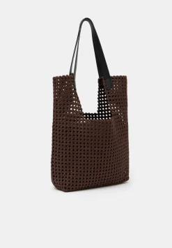 Satin Weave Tote Bag