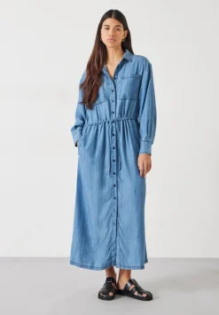 Savannah Maxi Relaxed Shirt Dress
