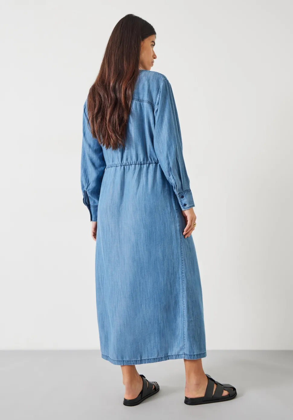 Savannah Maxi Relaxed Shirt Dress