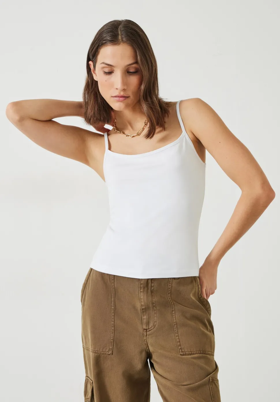Sayla Cami Top