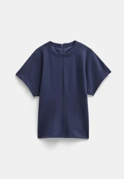 Seam Detail Short Sleeve Top