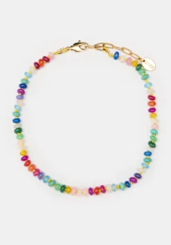 Semi Precious Beaded Anklet